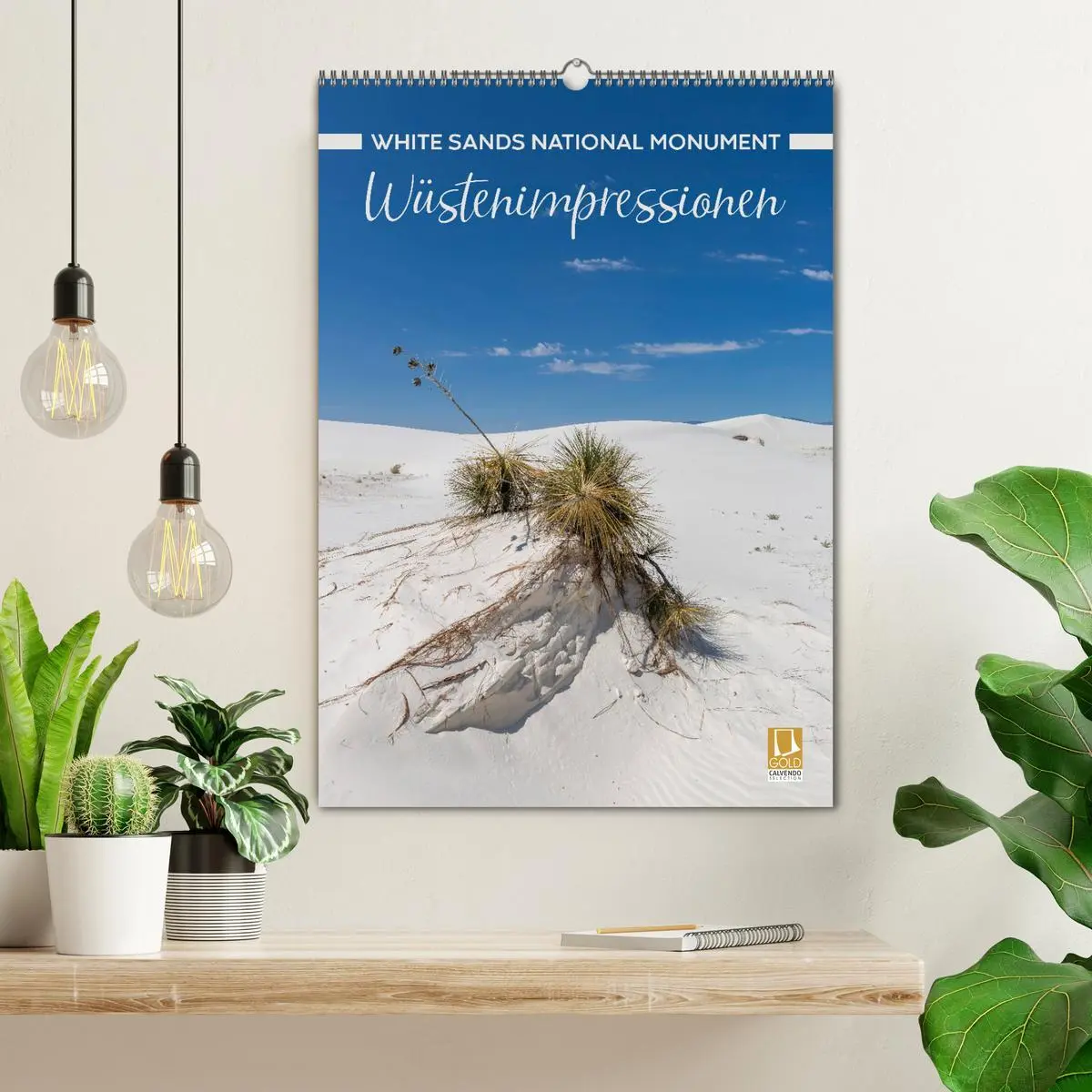 Bild: 9783516389906 | WHITE SANDS NATIONAL MONUMENT Wüstenimpressionen (Wandkalender 2026...