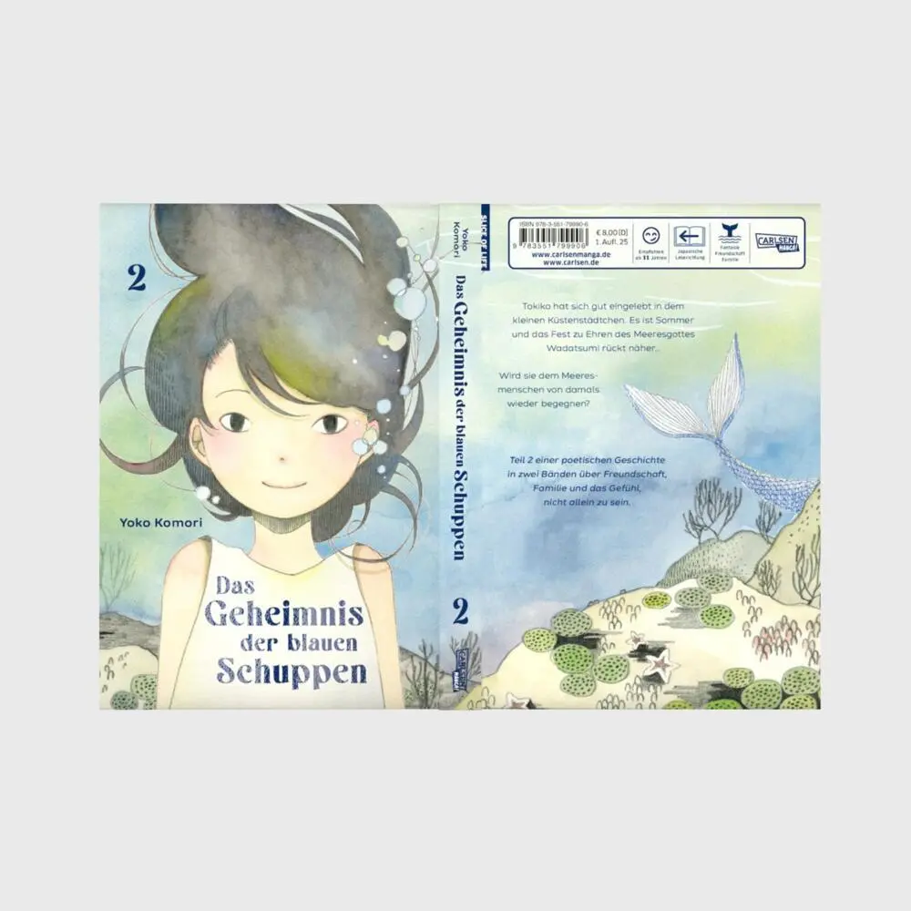 Bild: 9783551799906 | Das Geheimnis der blauen Schuppen 2 | Yoko Komori | Taschenbuch | 2025