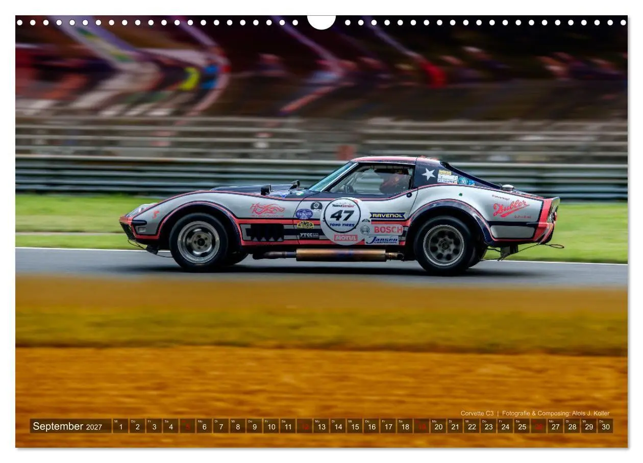 Bild: 9783569549906 | Corvette Photocomposing (Wandkalender 2027 DIN A3 quer), CALVENDO...