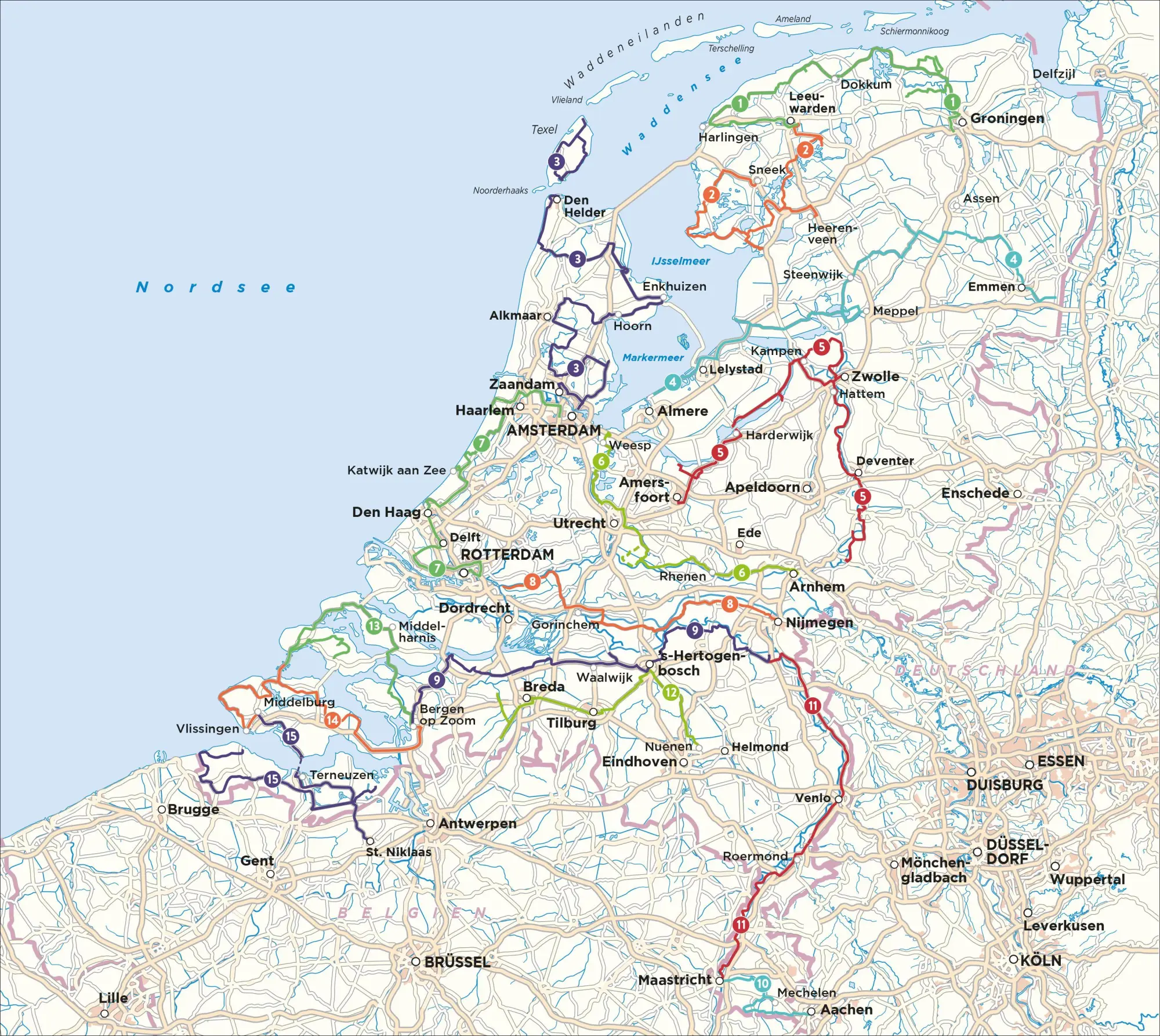 Bild: 9783734329906 | Niederlande mit dem Wohnmobil | Die schönsten Entdeckertouren | Buch