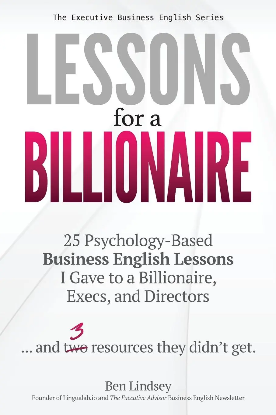 Cover: 9789819419906 | Lessons for a Billionaire | Ben Lindsey | Taschenbuch | Englisch