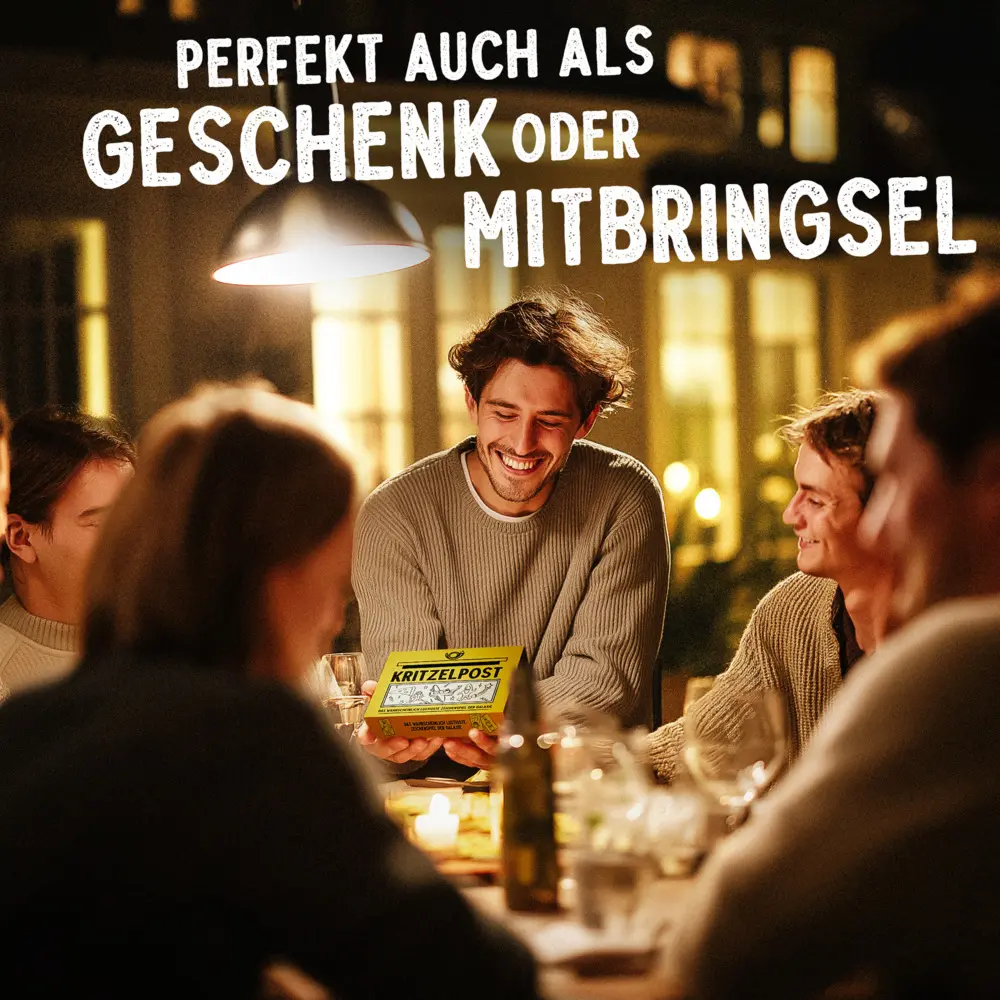Bild: 4262538230007 | Kritzelpost Das lustige Zeichenspiel | Spiel | TV-KP-01 | Deutsch