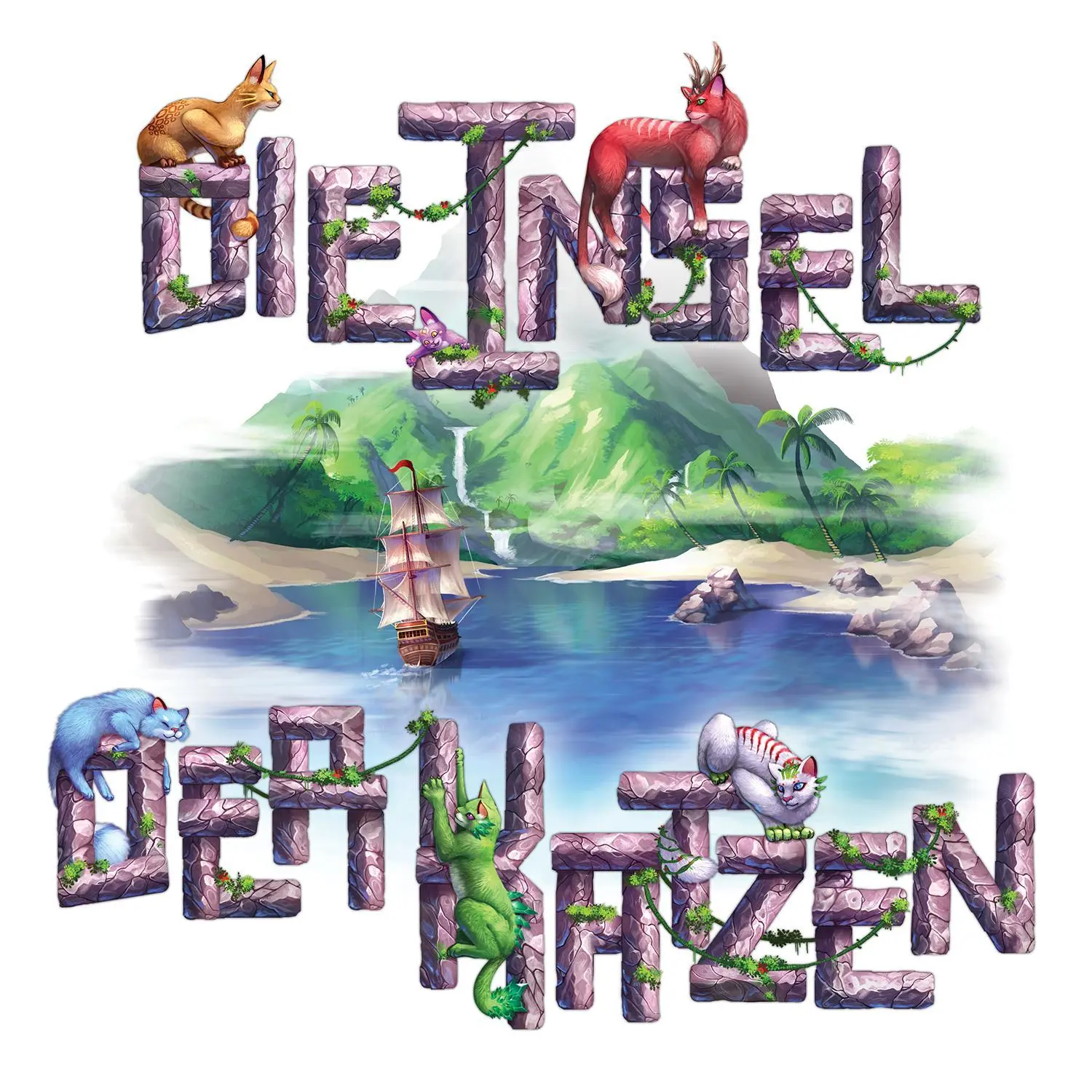 Cover: 5060716750007 | Die Insel der Katzen | Frank West | Spiel | 0048-0002-01 | Deutsch