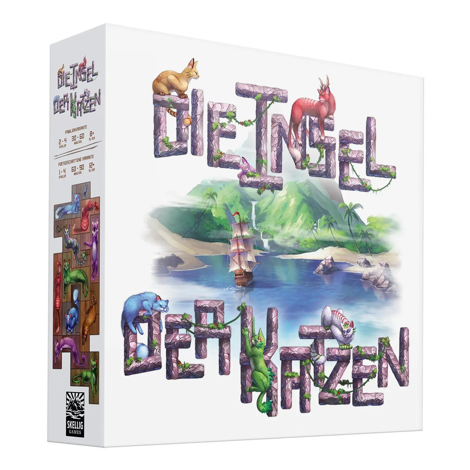 Bild: 5060716750007 | Die Insel der Katzen | Frank West | Spiel | 0048-0002-01 | Deutsch