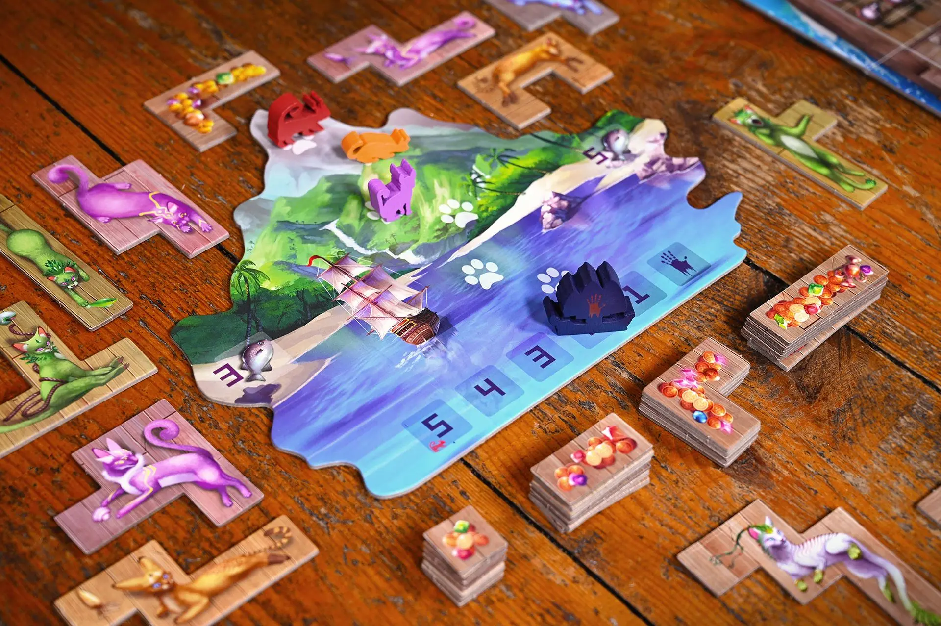 Bild: 5060716750007 | Die Insel der Katzen | Frank West | Spiel | 0048-0002-01 | Deutsch