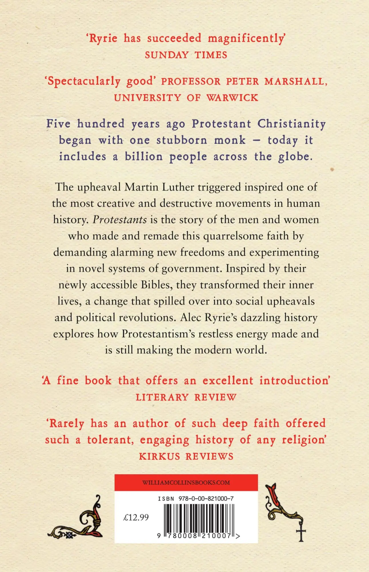 Rückseite: 9780008210007 | Protestants | The Radicals Who Made the Modern World | Alec Ryrie