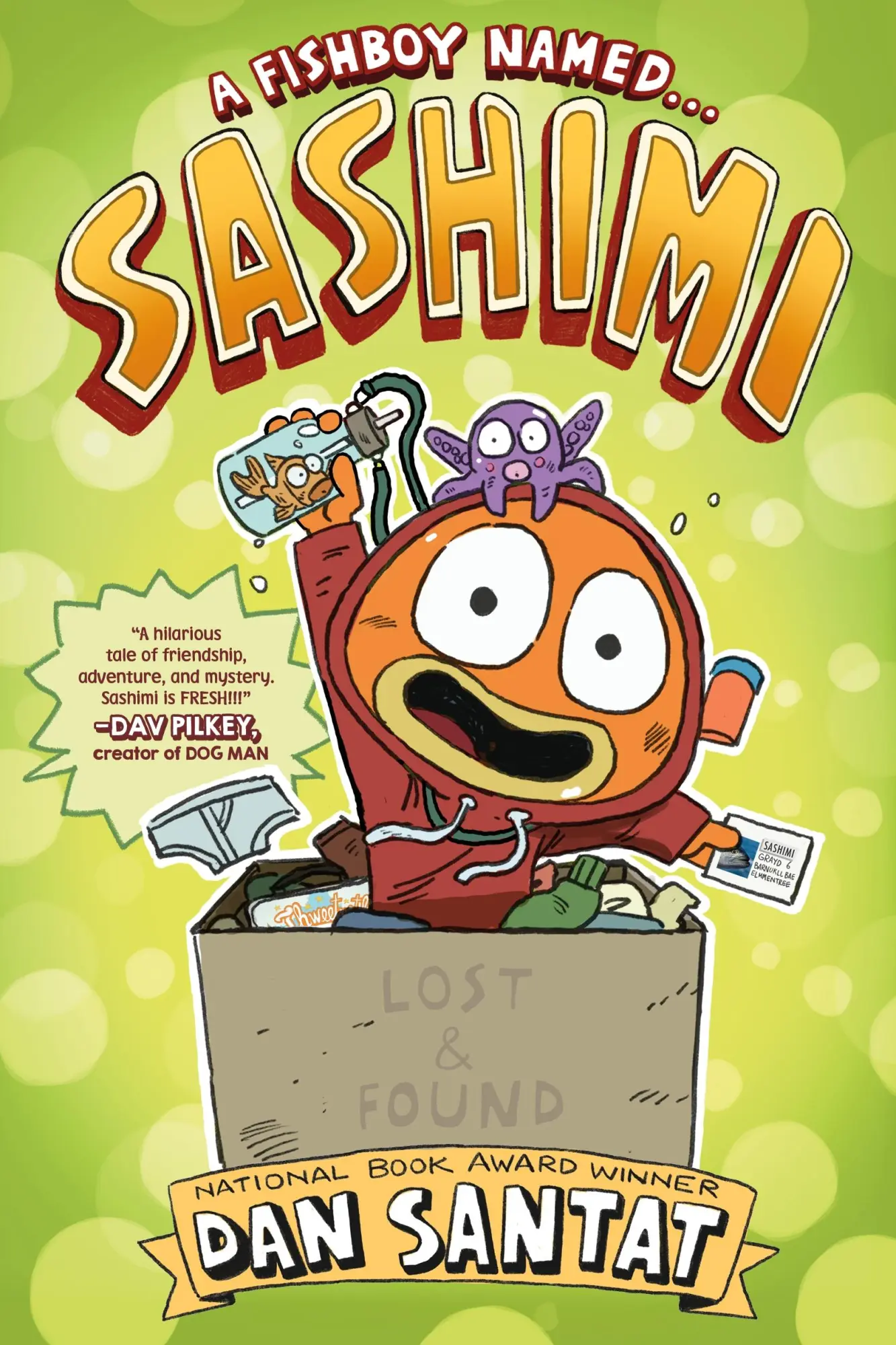 Cover: 9781250360007 | A Fishboy Named . . . Sashimi | Dan Santat | Taschenbuch | Sashimi