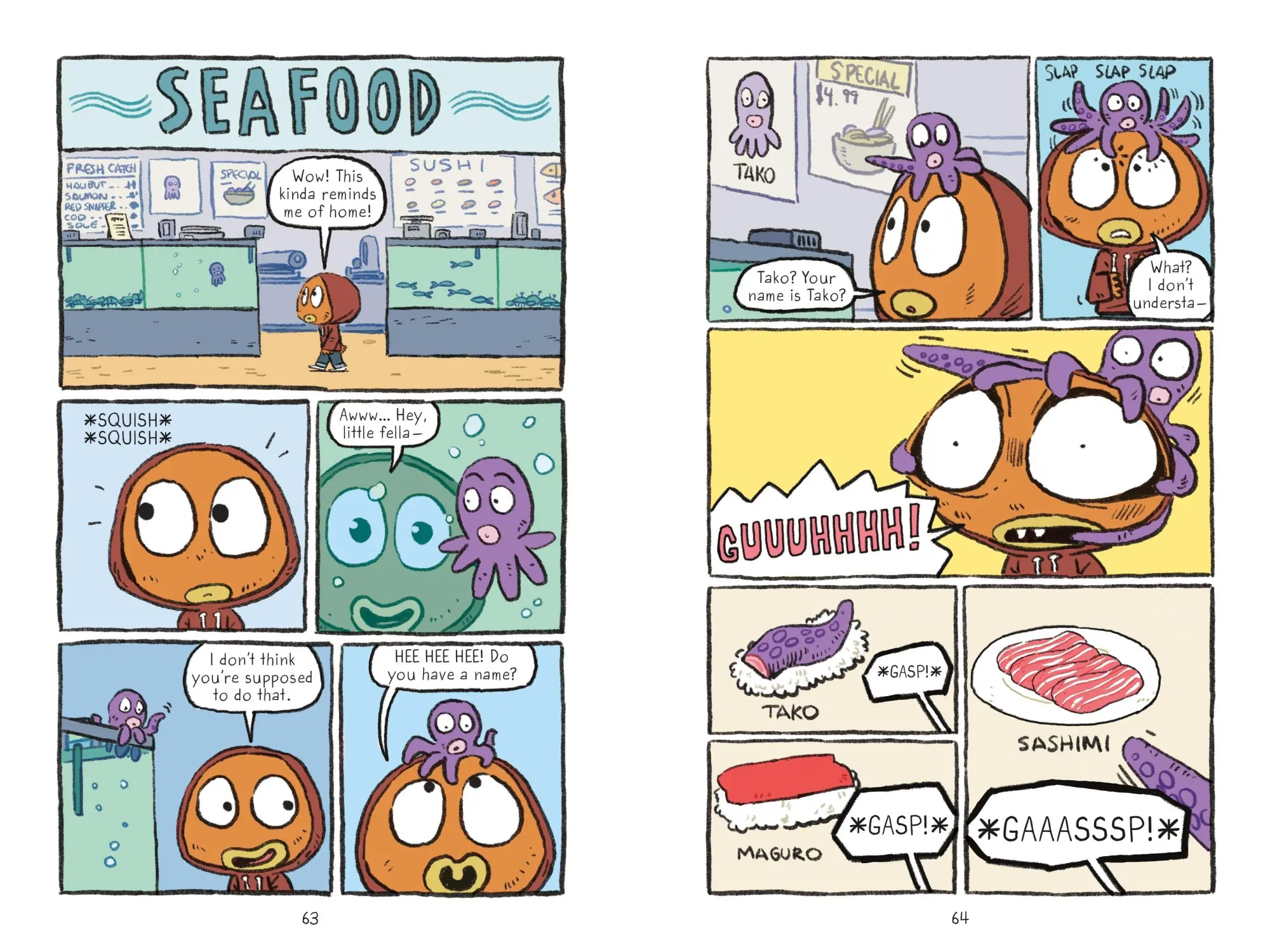 Bild: 9781250360007 | A Fishboy Named . . . Sashimi | Dan Santat | Taschenbuch | Sashimi