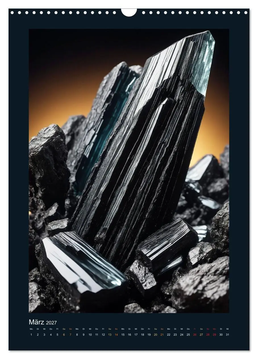 Bild: 9783569110007 | Fantastische Mineralien - Geheimnisvolle Schätze (Wandkalender 2027...