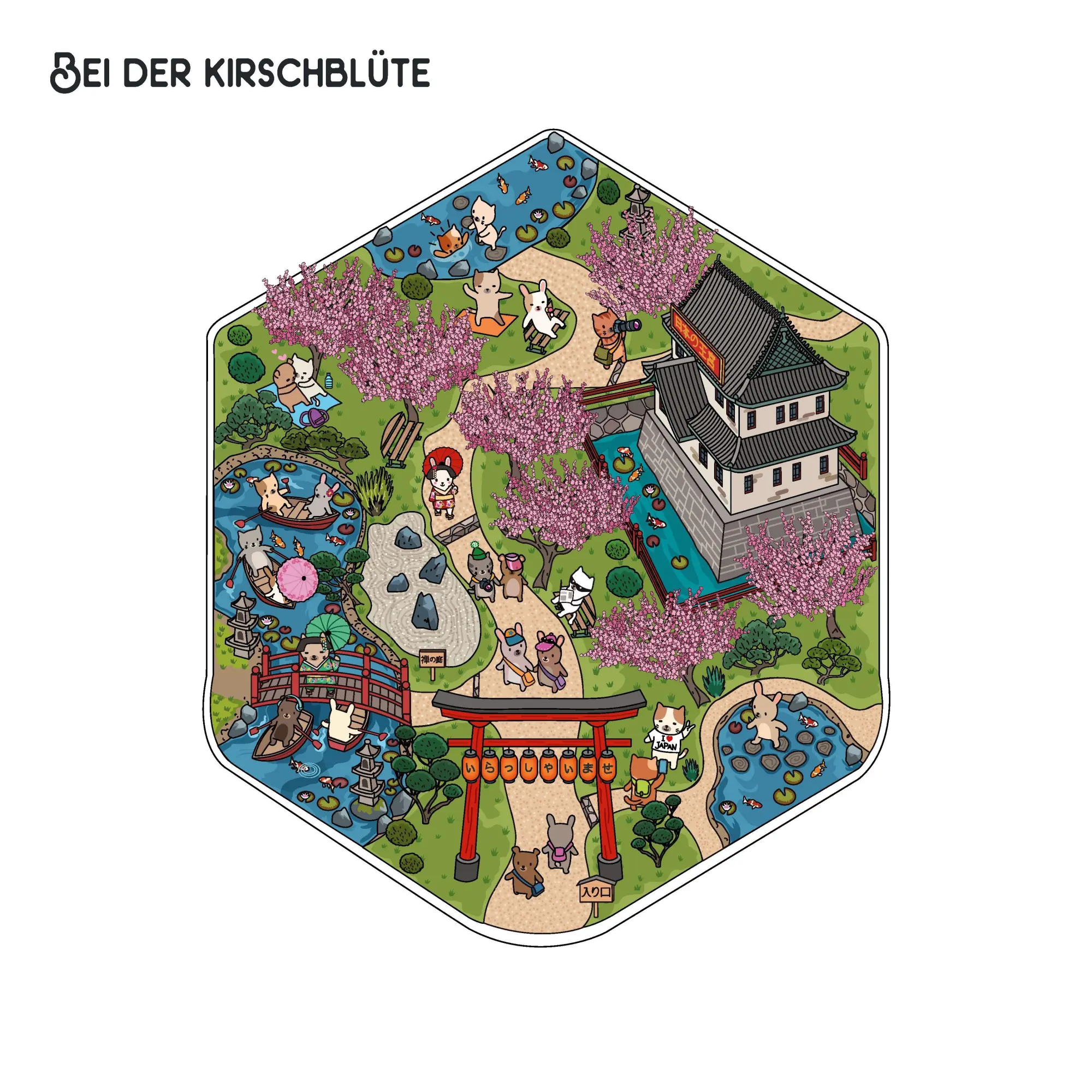 Bild: 9783625300007 | Mini-Sticker-Szenen - Cozy Mini-Japan | Alain Boyer | Taschenbuch