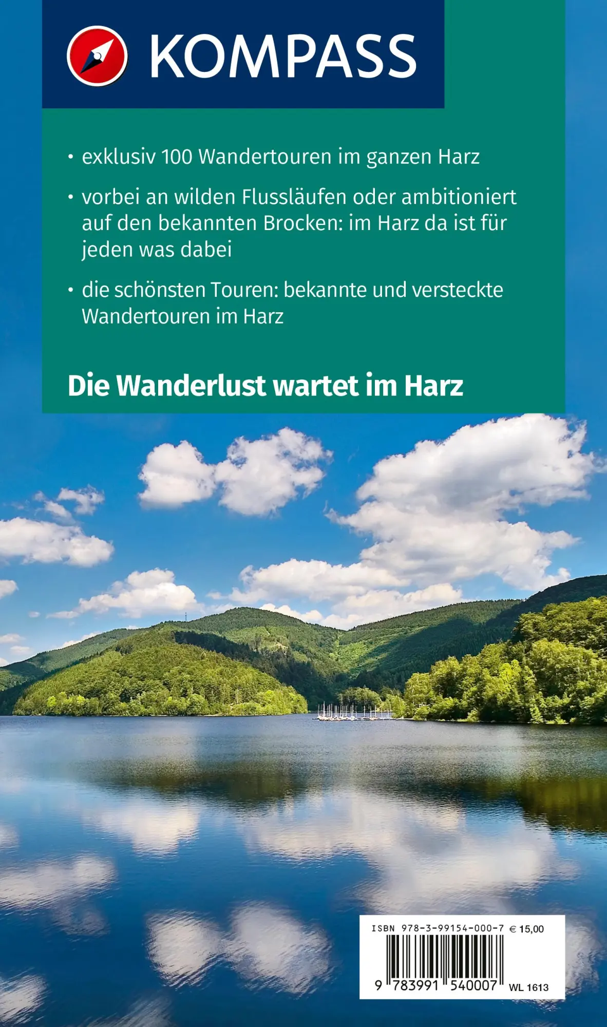 Rückseite: 9783991540007 | KOMPASS Wanderlust Harz | Elke/Goedeke, Richard/Aigner, Lisa Haan