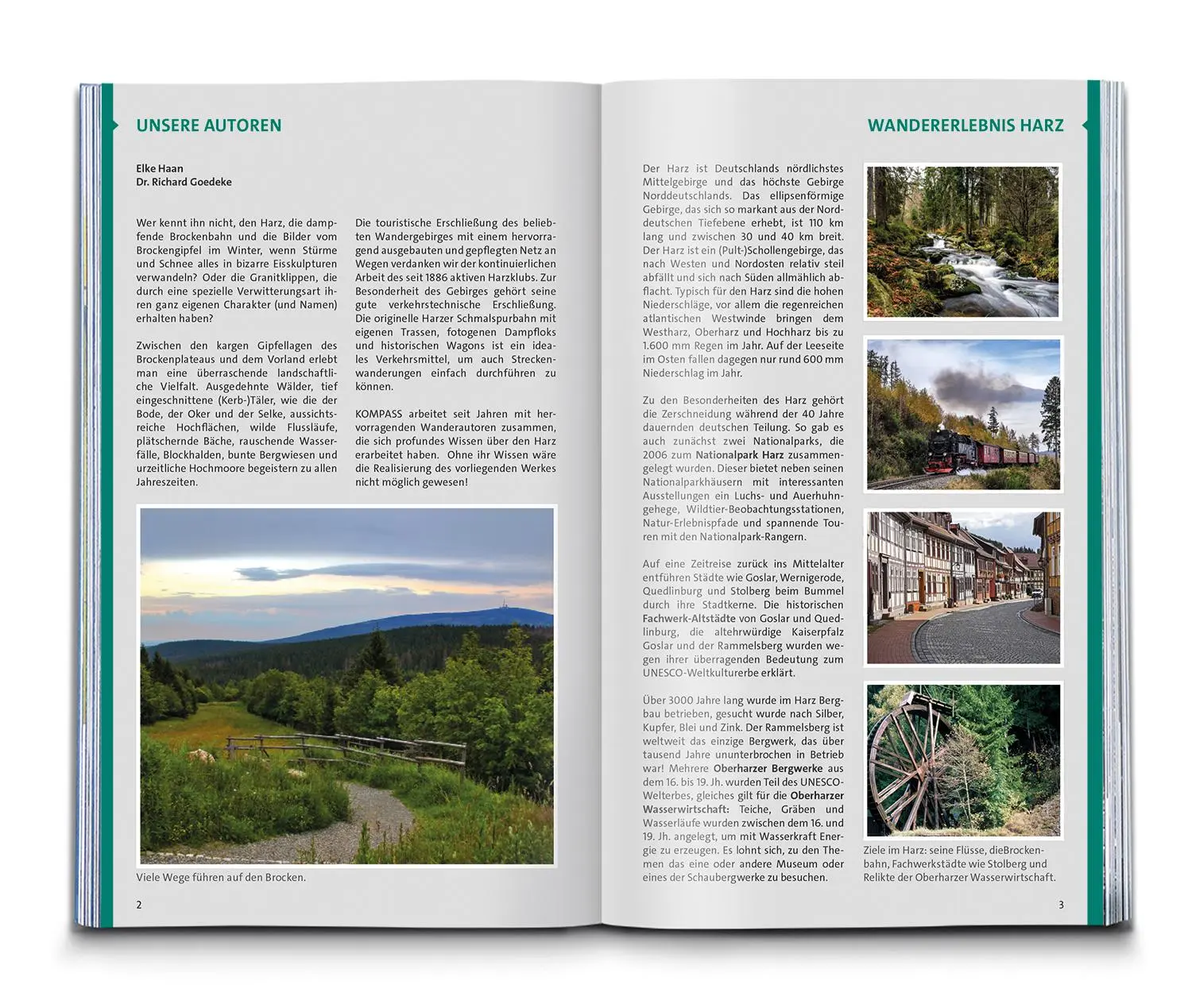 Bild: 9783991540007 | KOMPASS Wanderlust Harz | Elke/Goedeke, Richard/Aigner, Lisa Haan