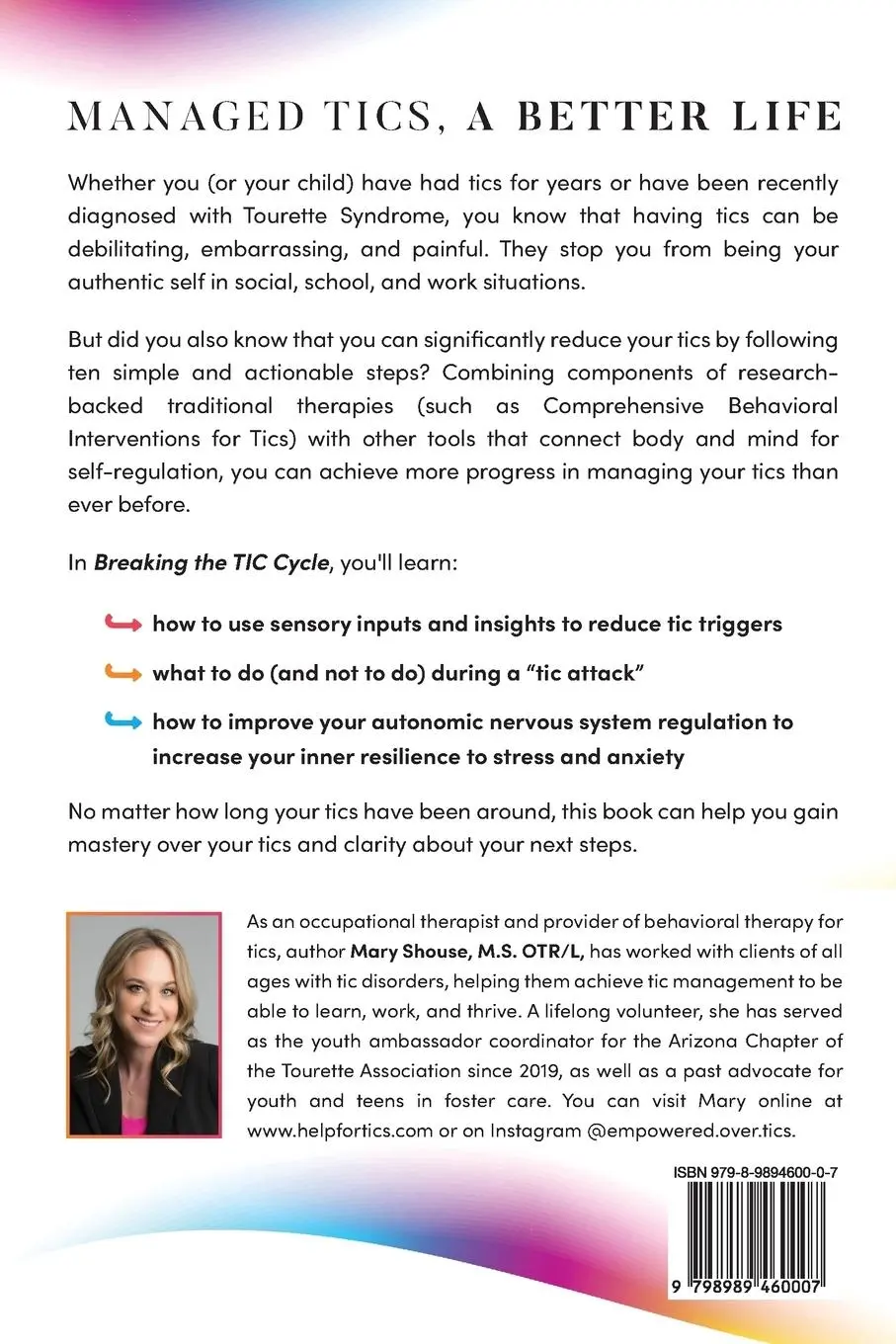 Rückseite: 9798989460007 | Breaking the TIC Cycle | Mary Shouse | Taschenbuch | Englisch | 2024
