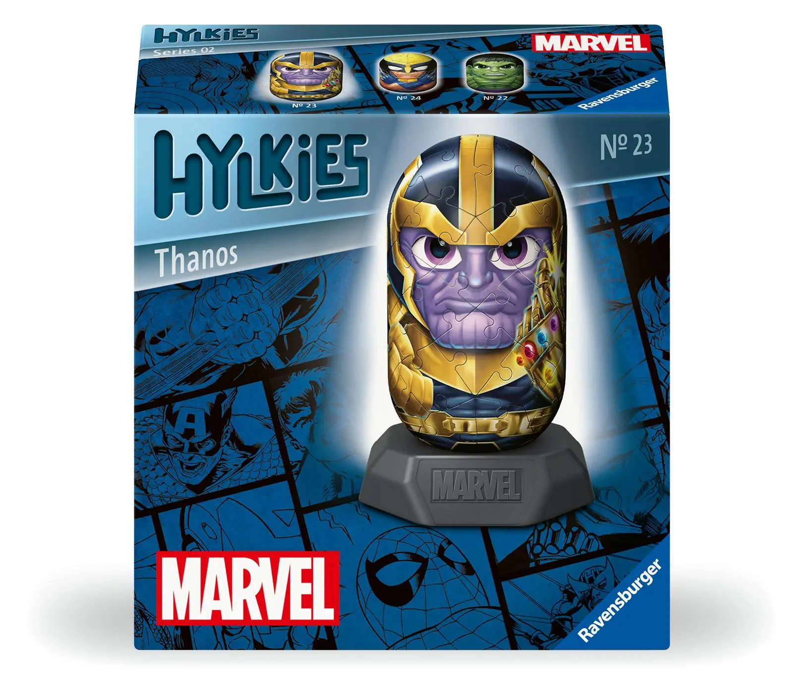 Cover: 4005555080107 | Hylkies Marvel Heroes Thanos Sammelfigur | Build. Love. Collect.