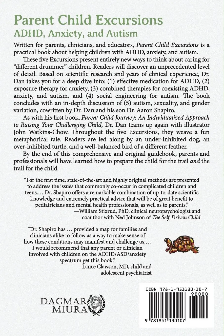 Rückseite: 9781951130107 | Parent Child Excursions | ADHD, Anxiety, and Autism | Dan Shapiro