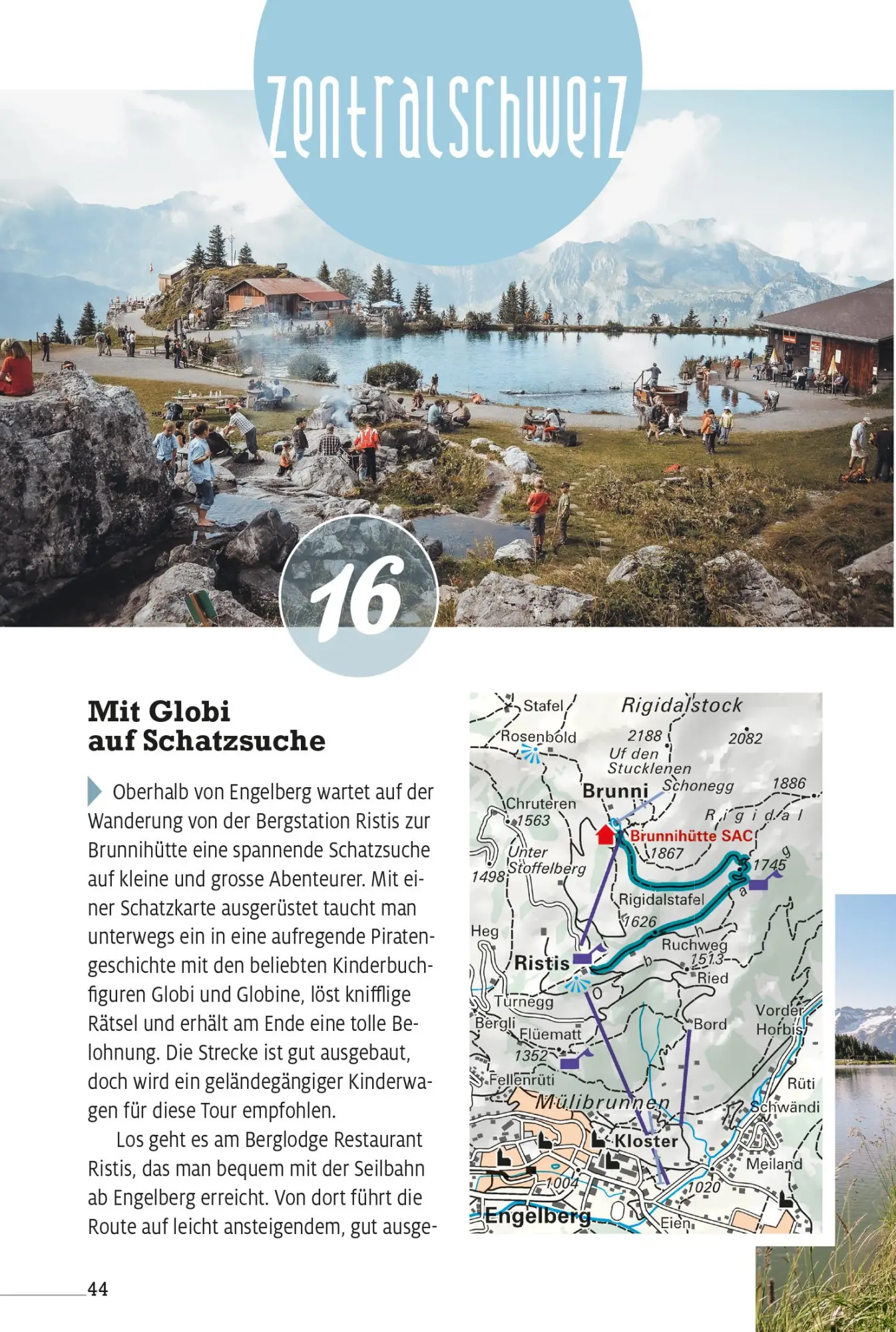 Bild: 9783259300107 | Kümmerly+Frey Erlebnis Schweiz Wandern mit Kinderwagen - Wanderführer