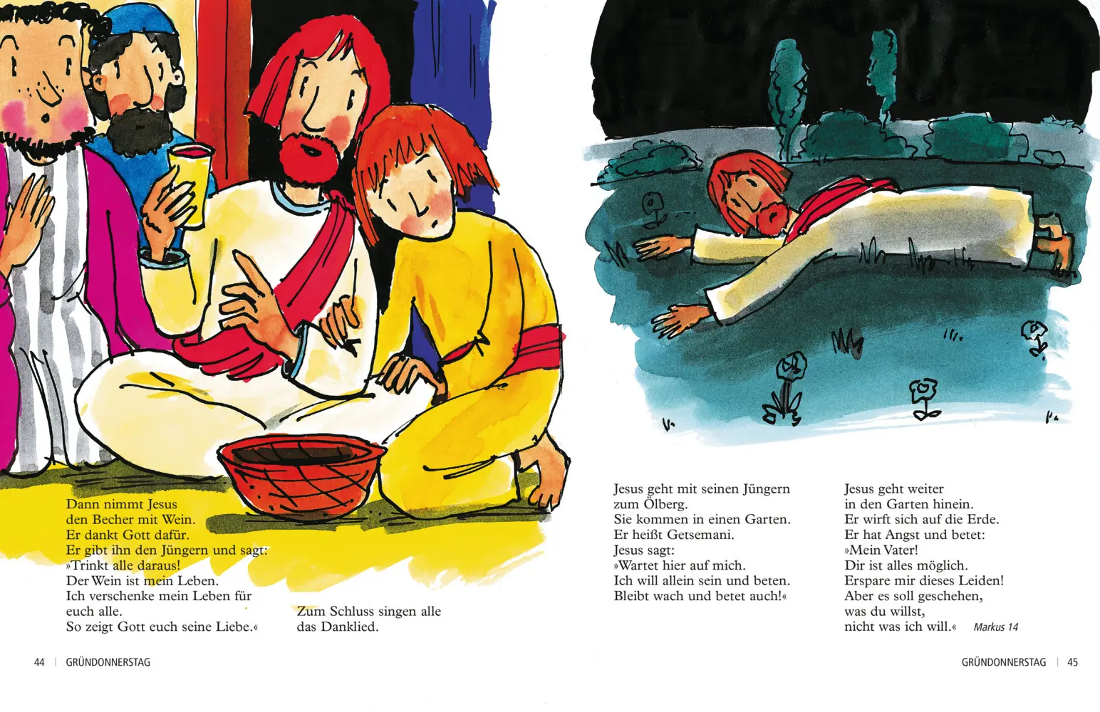 Bild: 9783438040107 | Komm, freu dich mit mir | Die Bibel für Kinder erzählt | Karin Jeromin
