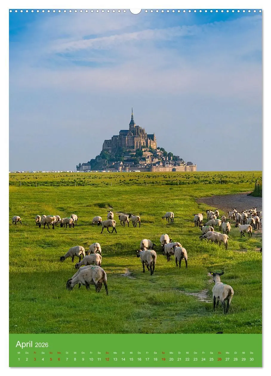 Bild: 9783457300107 | Impressionen aus der Normandie (hochwertiger Premium Wandkalender...