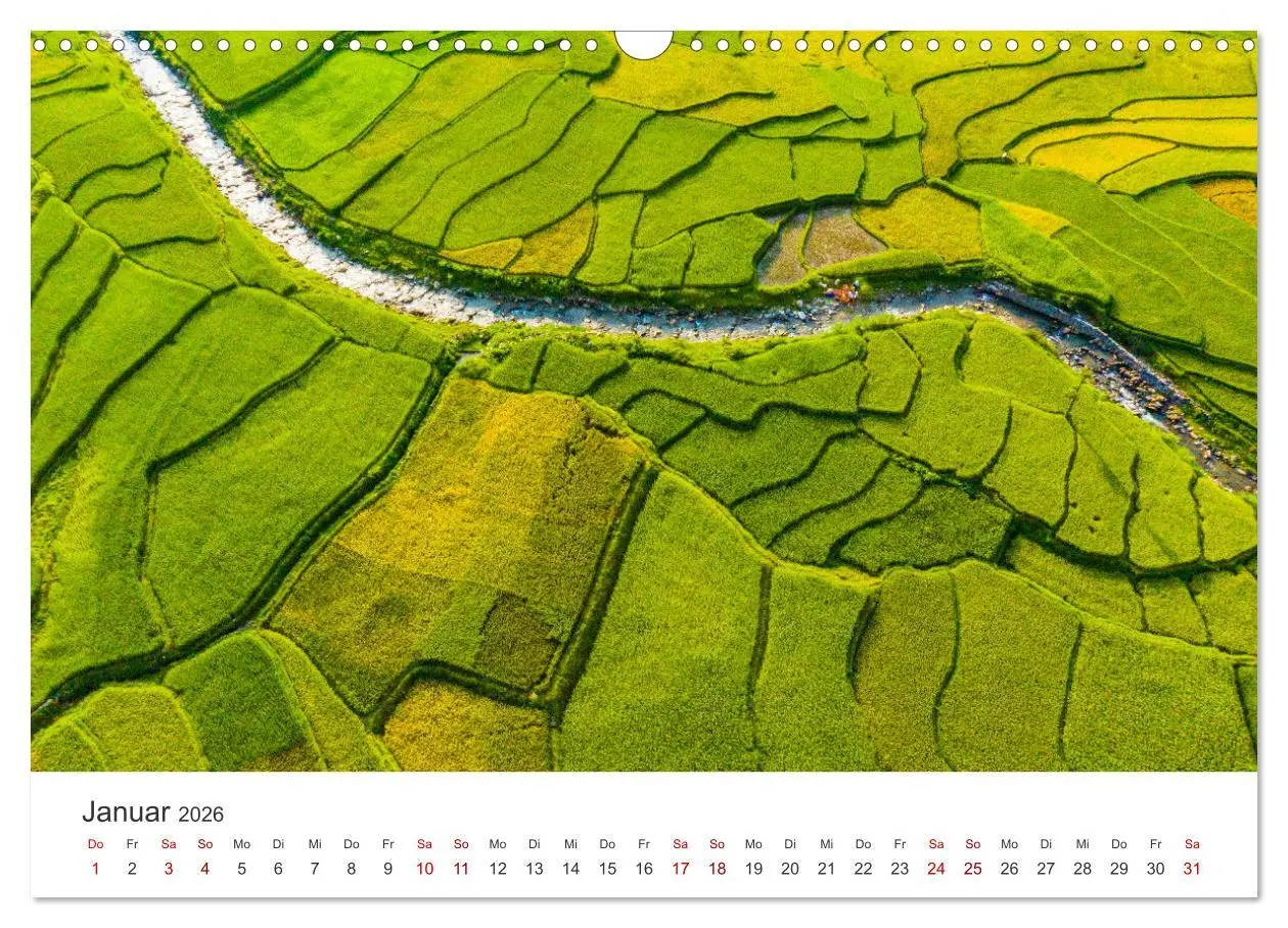 Bild: 9783457540107 | Faszination Vietnam (Wandkalender 2026 DIN A3 quer), CALVENDO...