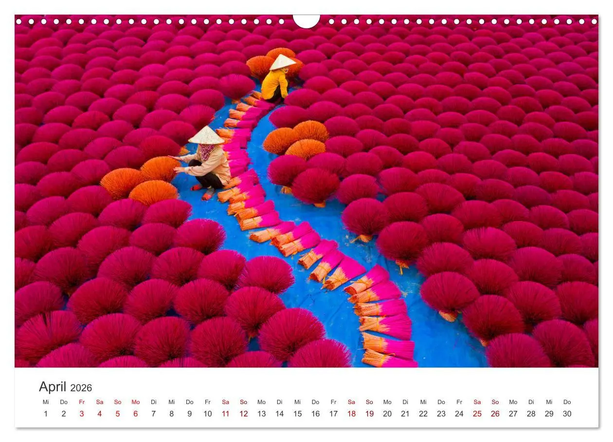 Bild: 9783457540107 | Faszination Vietnam (Wandkalender 2026 DIN A3 quer), CALVENDO...