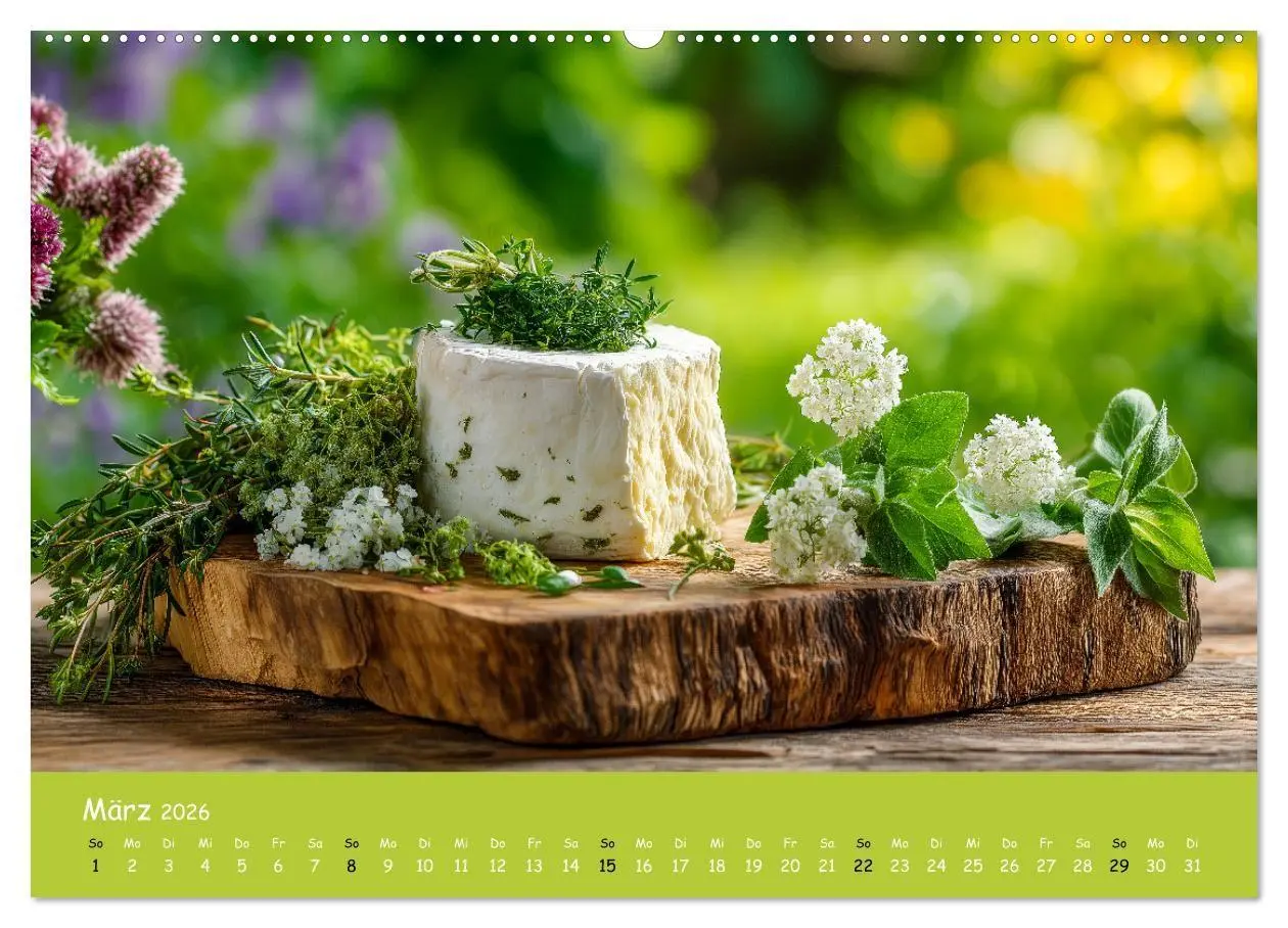 Bild: 9783516700107 | Käsekalender - mit Gourmet Käse und Platten durchs Jahr...