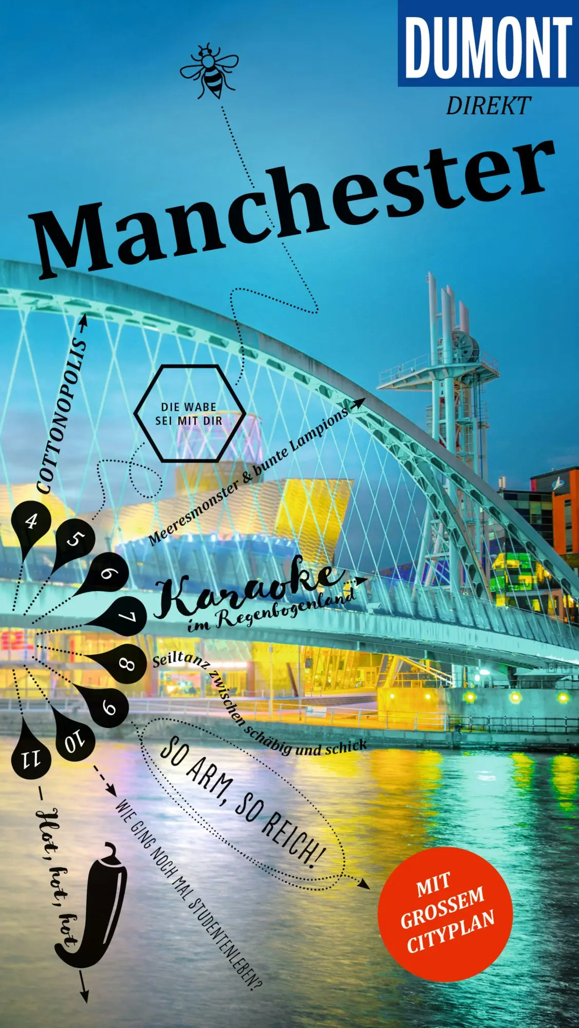 Cover: 9783616000107 | DUMONT direkt Reiseführer Manchester | Mit großem Cityplan | Neder