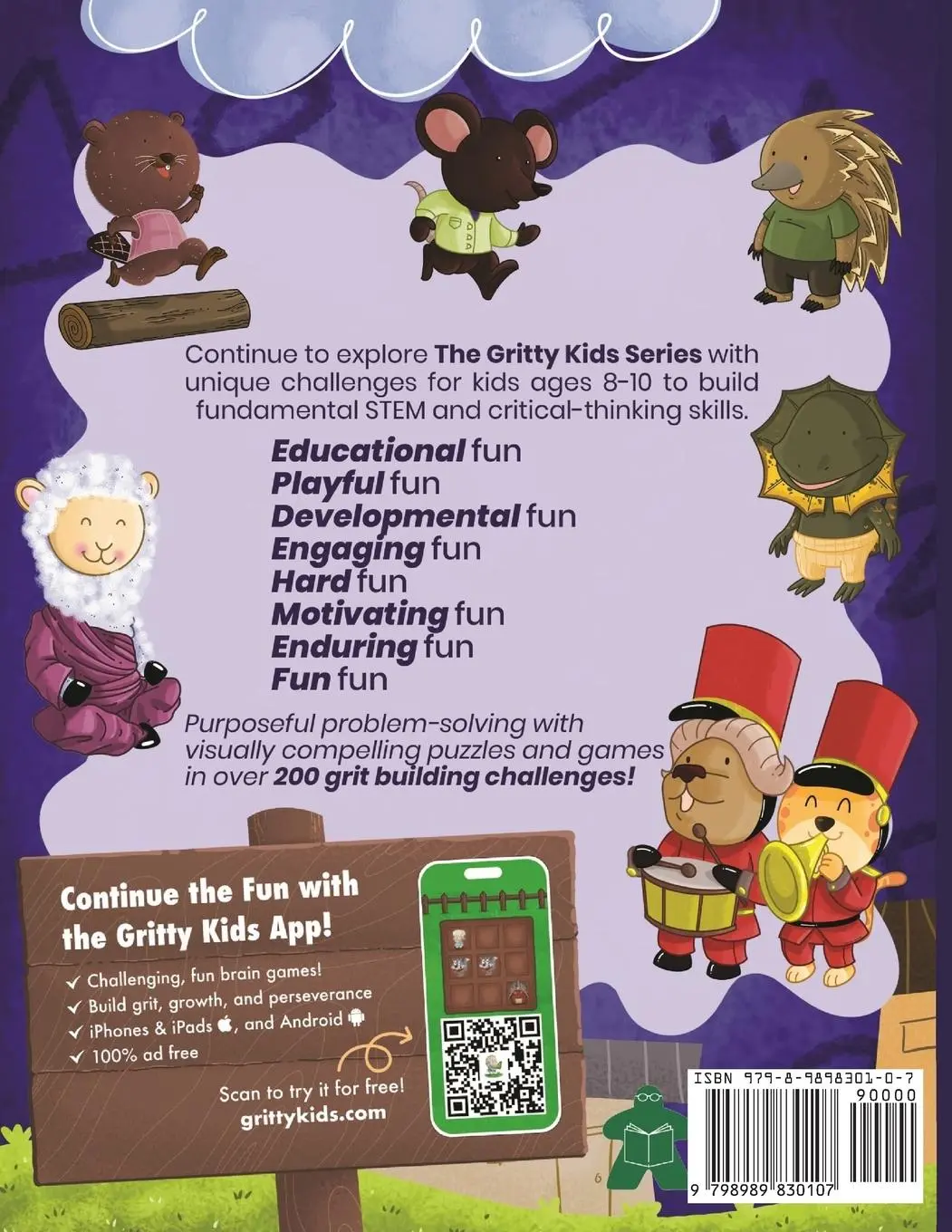 Rückseite: 9798989830107 | An Intermediate Logic Workbook for Gritty Kids | Dan Allbaugh | Buch