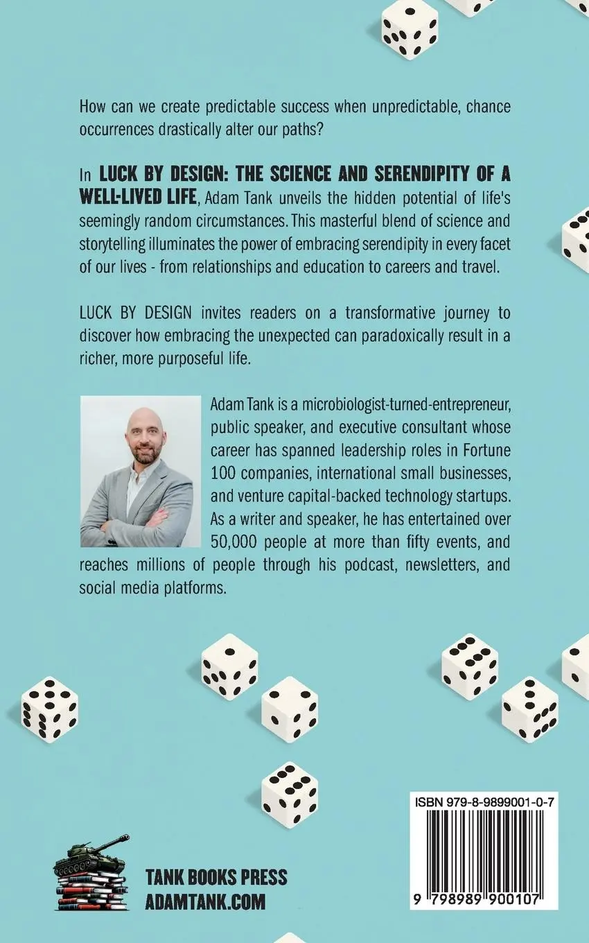 Rückseite: 9798989900107 | Luck by Design | The Science and Serendipity of a Well-Lived Life