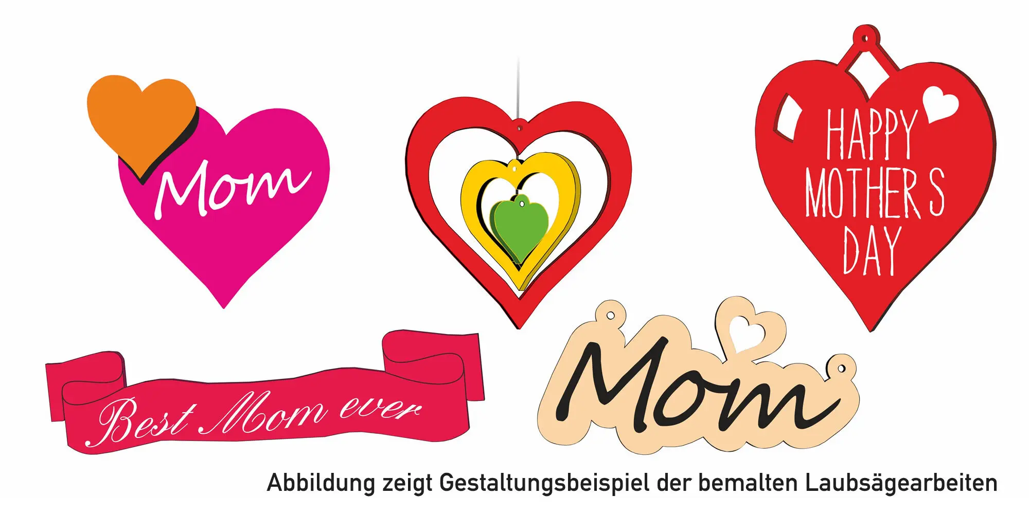 Bild: 4251241150207 | Laubsägevorlage Muttertag | Schulze Media GmbH | Deutsch | 2019
