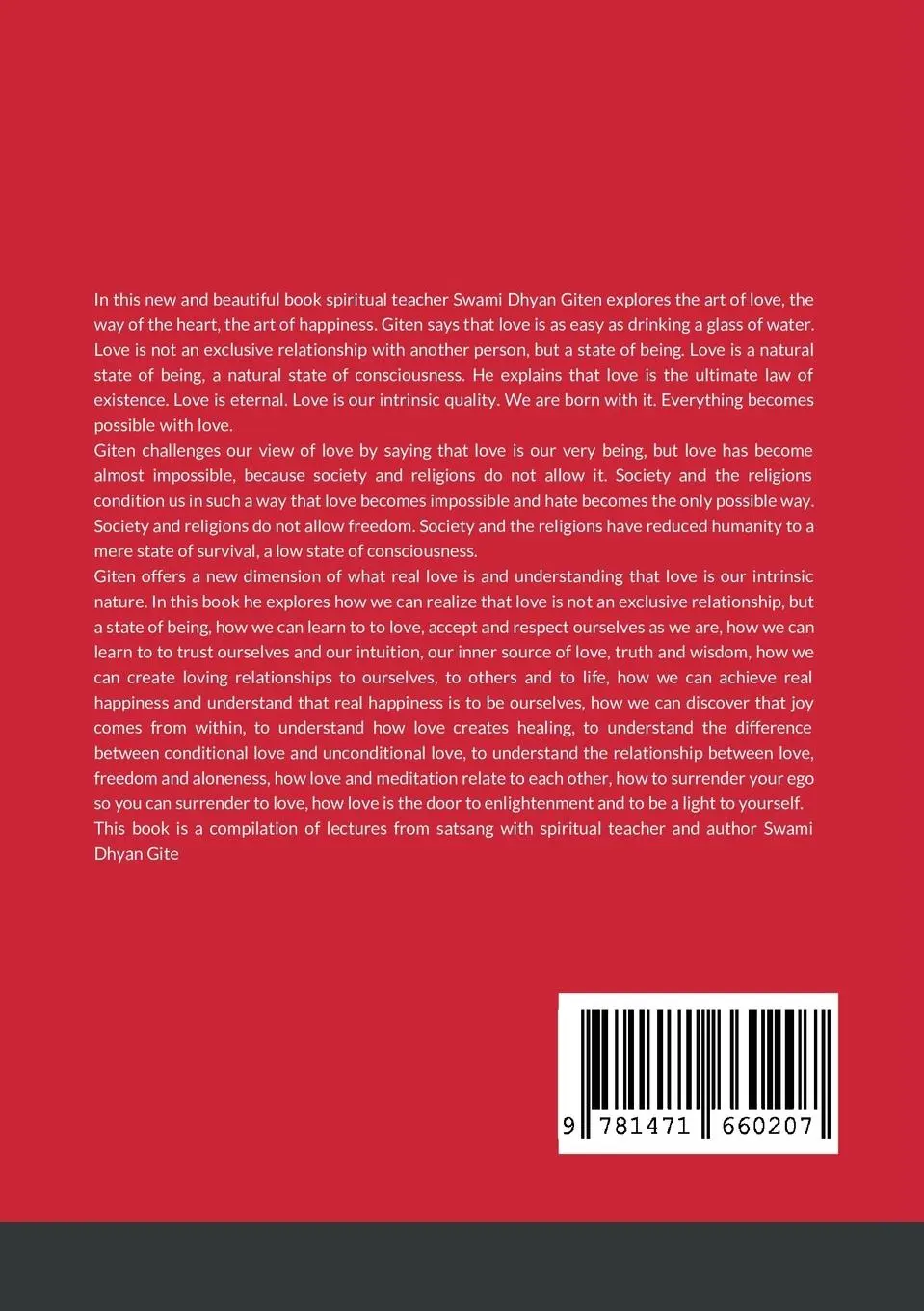 Rückseite: 9781471660207 | The Call of the Heart | Swami Dhyan Giten | Taschenbuch | Englisch