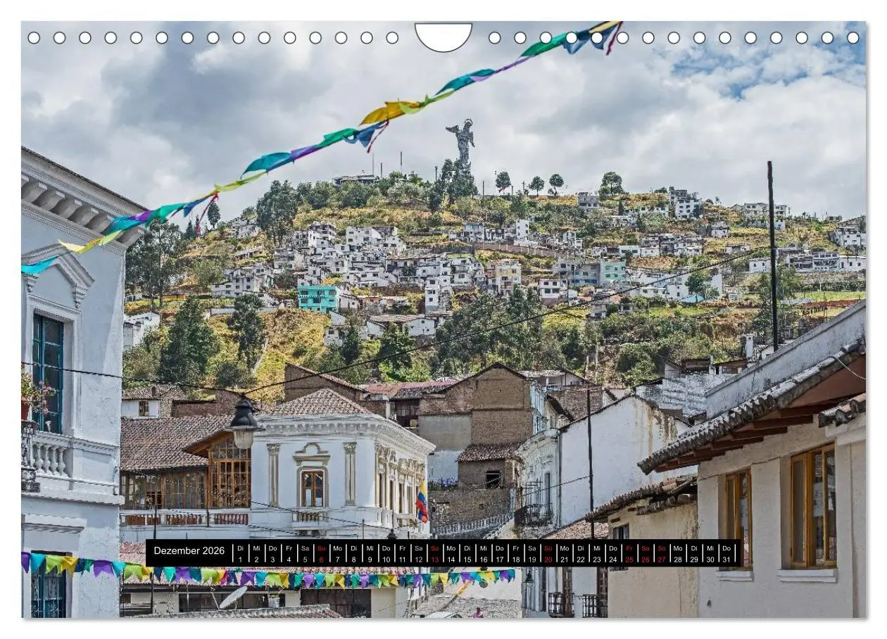 Bild: 9783516170207 | Ecuador (Wandkalender 2026 DIN A4 quer), CALVENDO Monatskalender