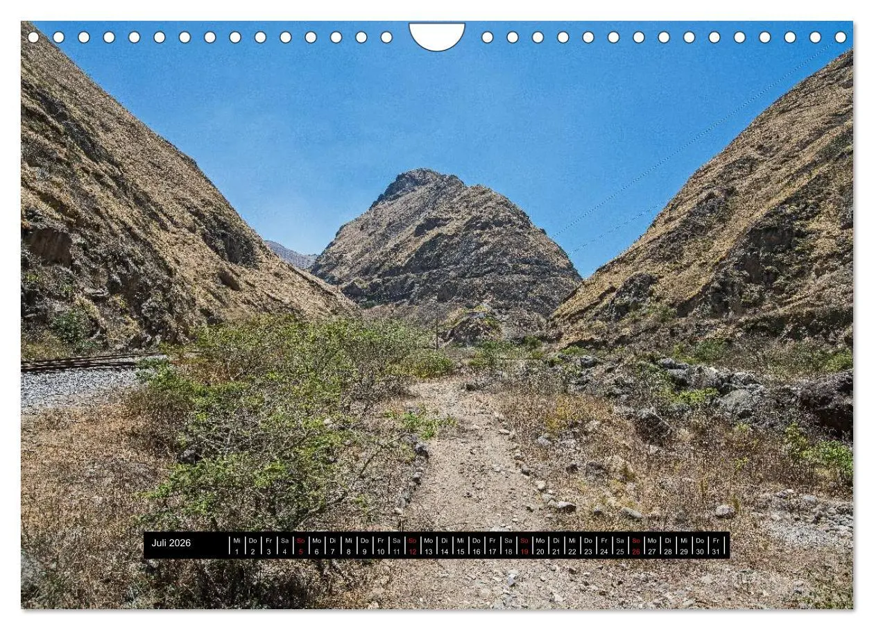 Bild: 9783516170207 | Ecuador (Wandkalender 2026 DIN A4 quer), CALVENDO Monatskalender