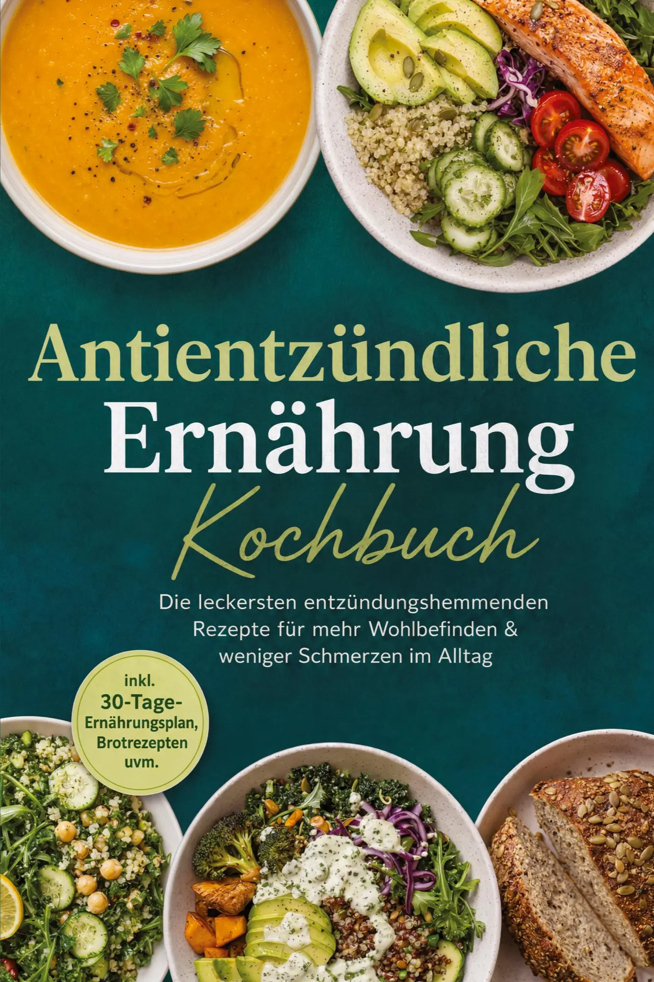 Cover: 9783694380207 | Antientzündliche Ernährung Kochbuch: Die leckersten...