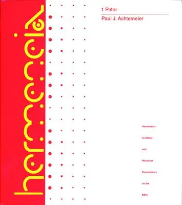 Cover: 9780800660307 | 1 Peter | A Commentary on First Peter | Paul J Achtemeier (u. a.)