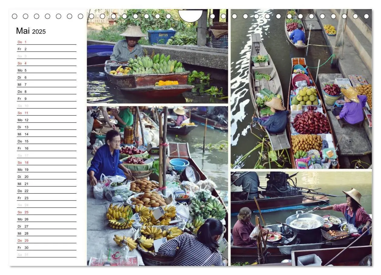 Bild: 9783435670307 | Das bunte Leben in Thailand (Wandkalender 2025 DIN A4 quer),...