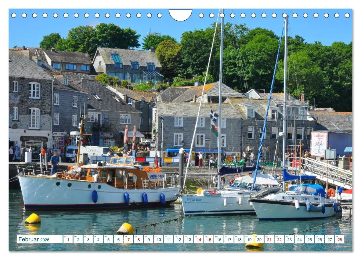Bild: 9783457380307 | Cornwall &amp; Devon 2026 (Wandkalender 2026 DIN A4 quer), CALVENDO...