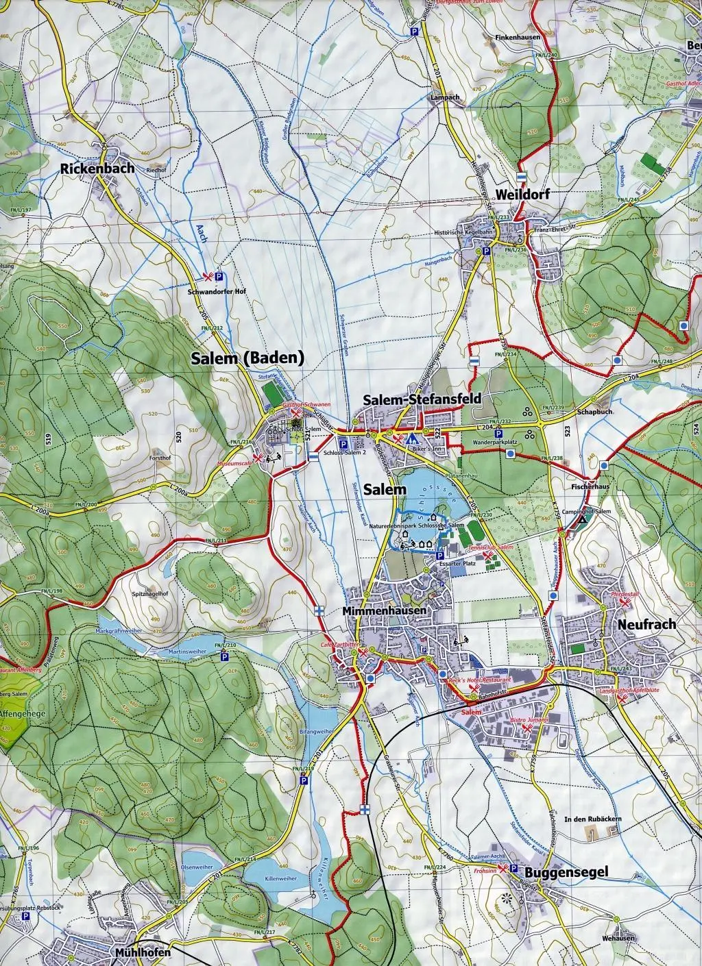 Bild: 9783960990307 | Bodensee Mitte 1 : 25 000, Blatt 53-529 | NaturNavi | (Land-)Karte