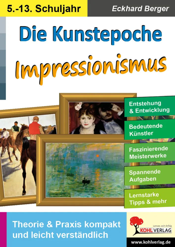 Cover: 9783966240307 | Die Kunstepoche IMPRESSIONISMUS | Eckhard Berger | Taschenbuch | 48 S.