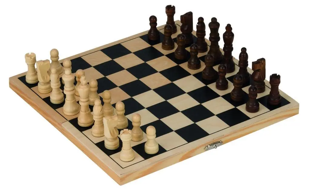 Cover: 4013594090407 | Schachspiel in Holzklappkassette | Spiel | Goki | Brettspiel | HS040
