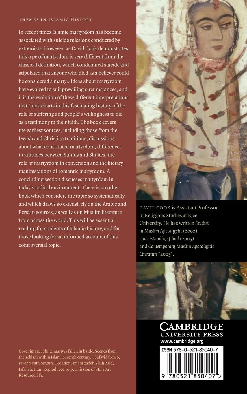 Rückseite: 9780521850407 | Martyrdom in Islam | David Cook | Buch | Englisch | 2014