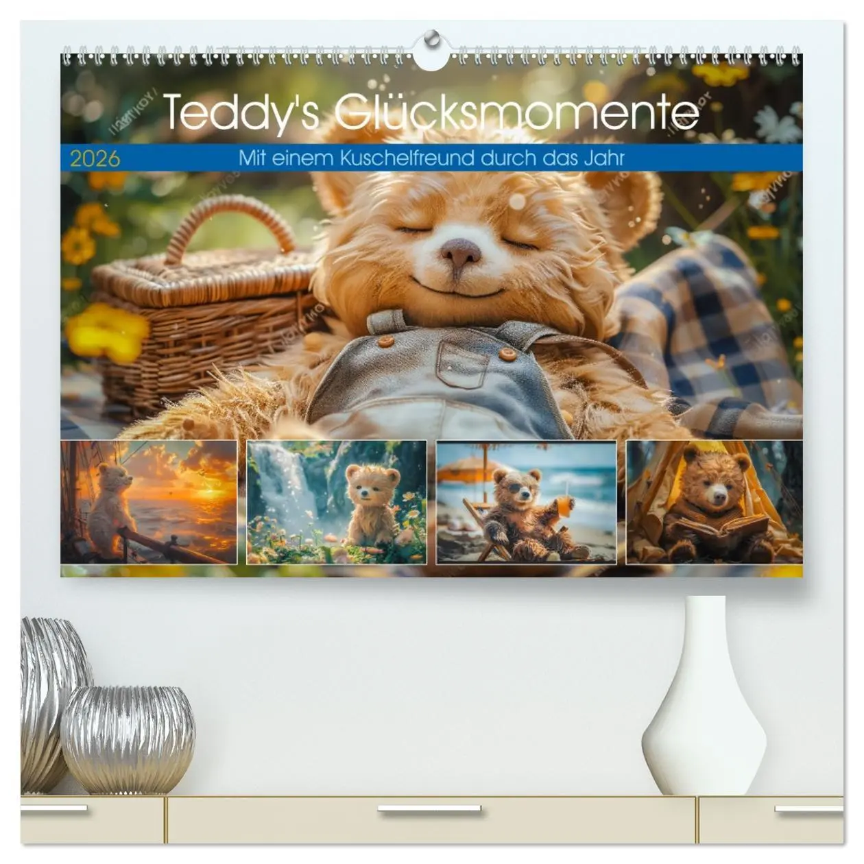 Cover: 9783457370407 | Abenteuer eines Taddybären (hochwertiger Premium Wandkalender 2026...