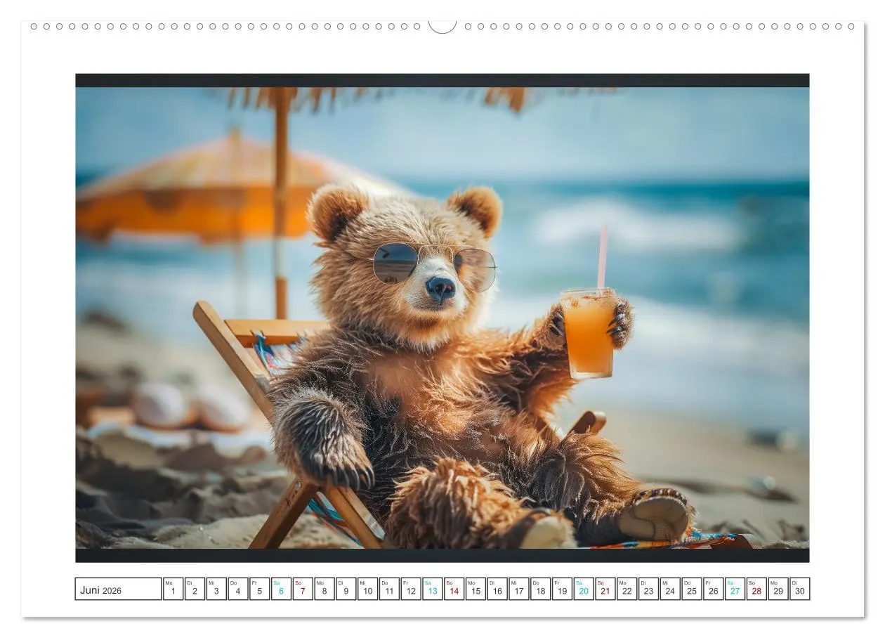 Bild: 9783457370407 | Abenteuer eines Taddybären (hochwertiger Premium Wandkalender 2026...