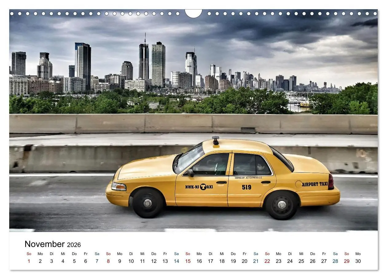 Bild: 9783457440407 | Meine Liebe New York (Wandkalender 2026 DIN A3 quer), CALVENDO...