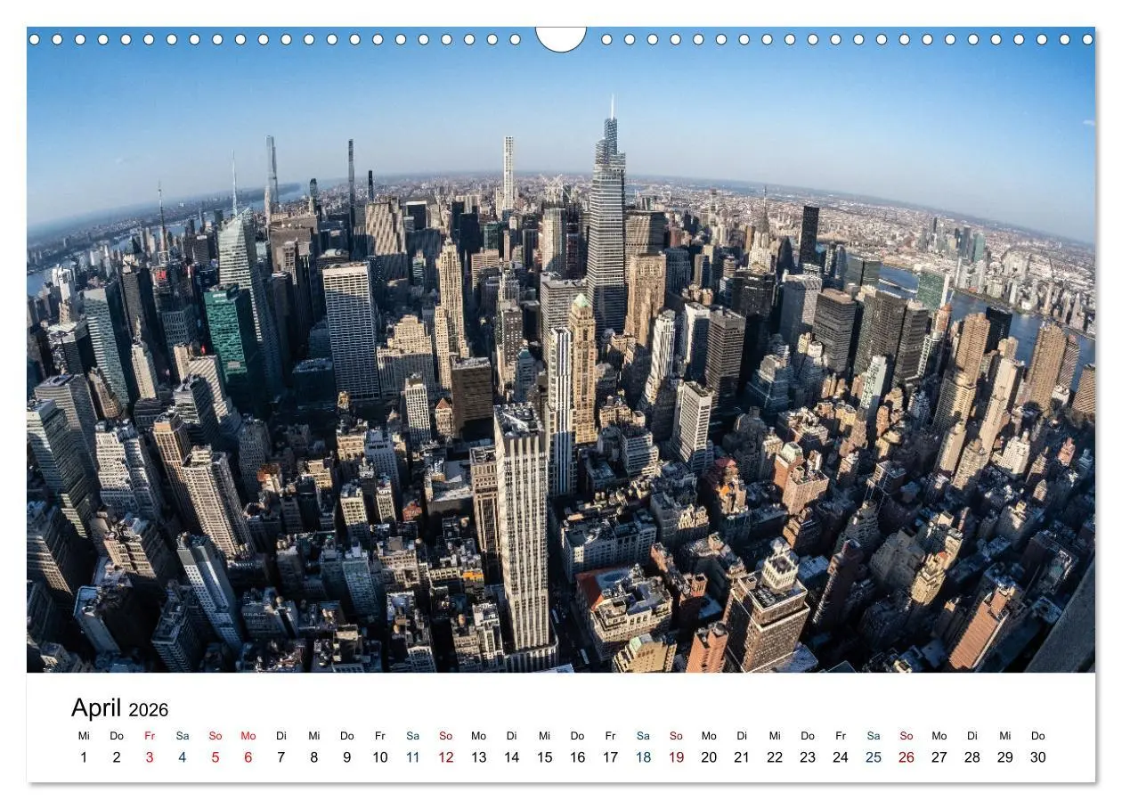 Bild: 9783457440407 | Meine Liebe New York (Wandkalender 2026 DIN A3 quer), CALVENDO...