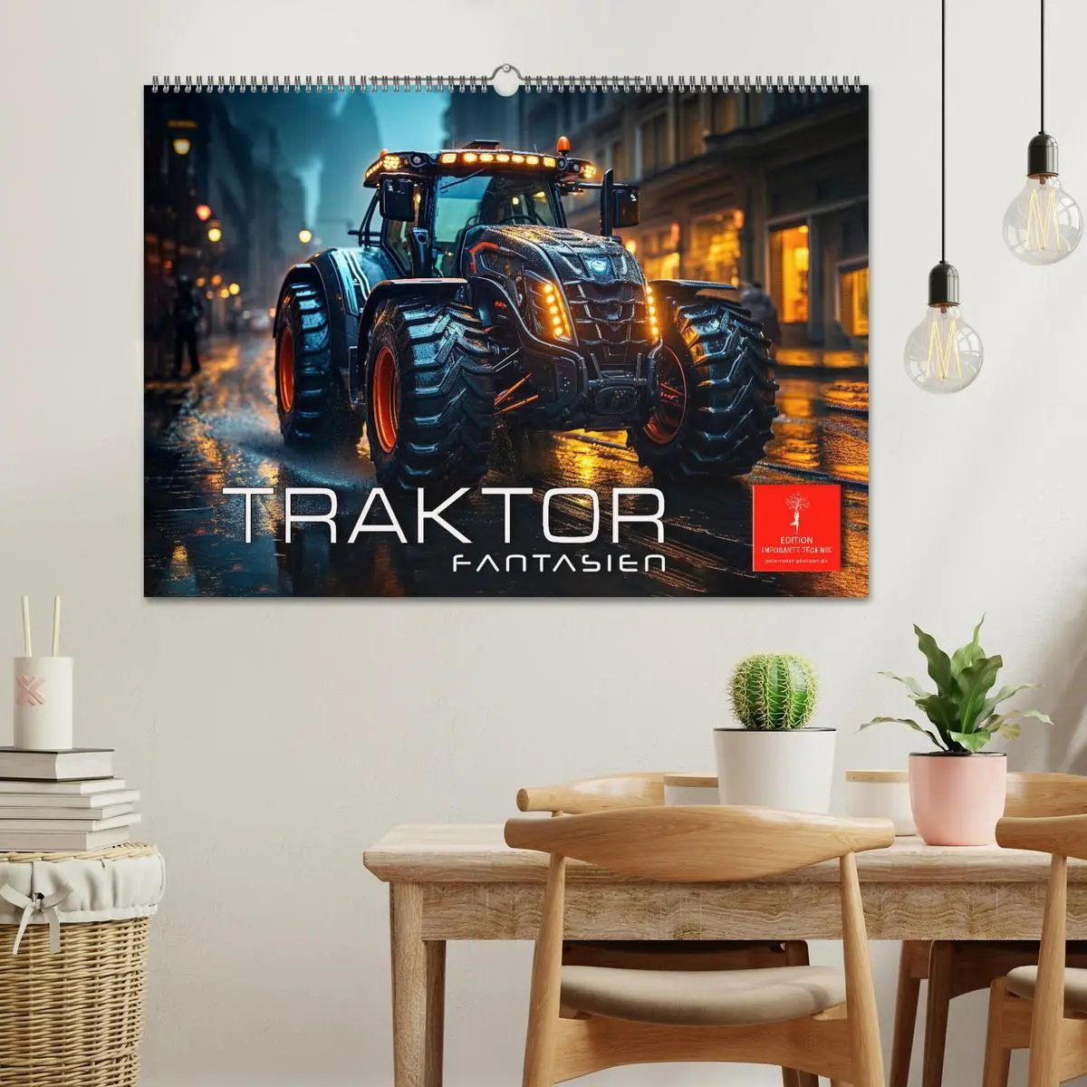 Bild: 9783457510407 | Traktor Fantasien (Wandkalender 2026 DIN A2 quer), CALVENDO...
