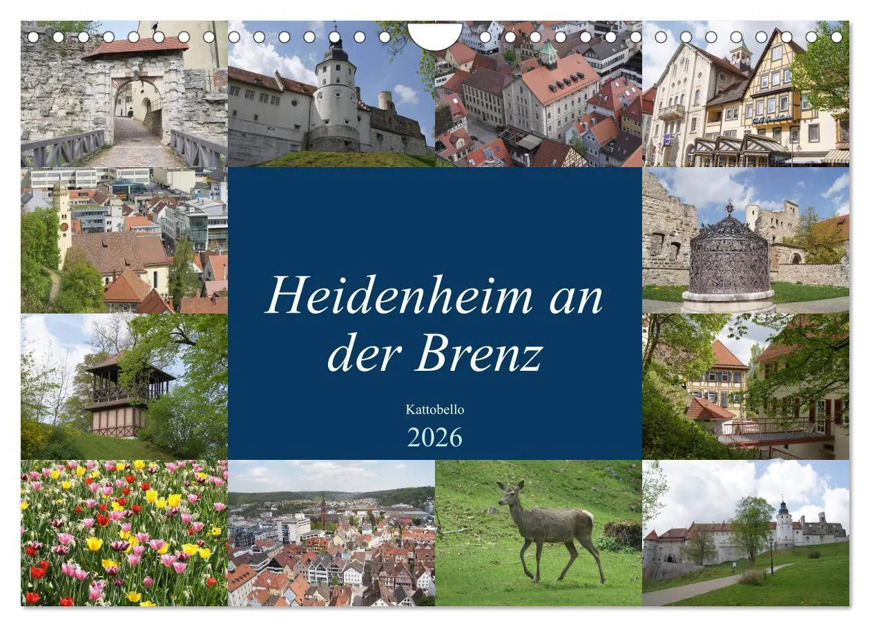 Cover: 9783457820407 | Heidenheim an der Brenz (Wandkalender 2026 DIN A4 quer), CALVENDO...