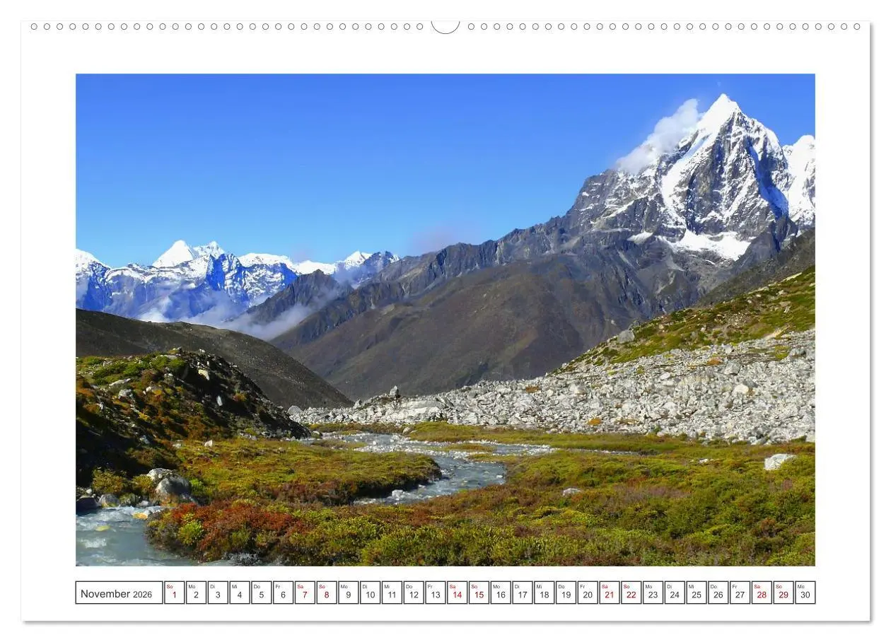 Bild: 9783516600407 | Himalaya - Bergparadies (Wandkalender 2026 DIN A2 quer), CALVENDO...