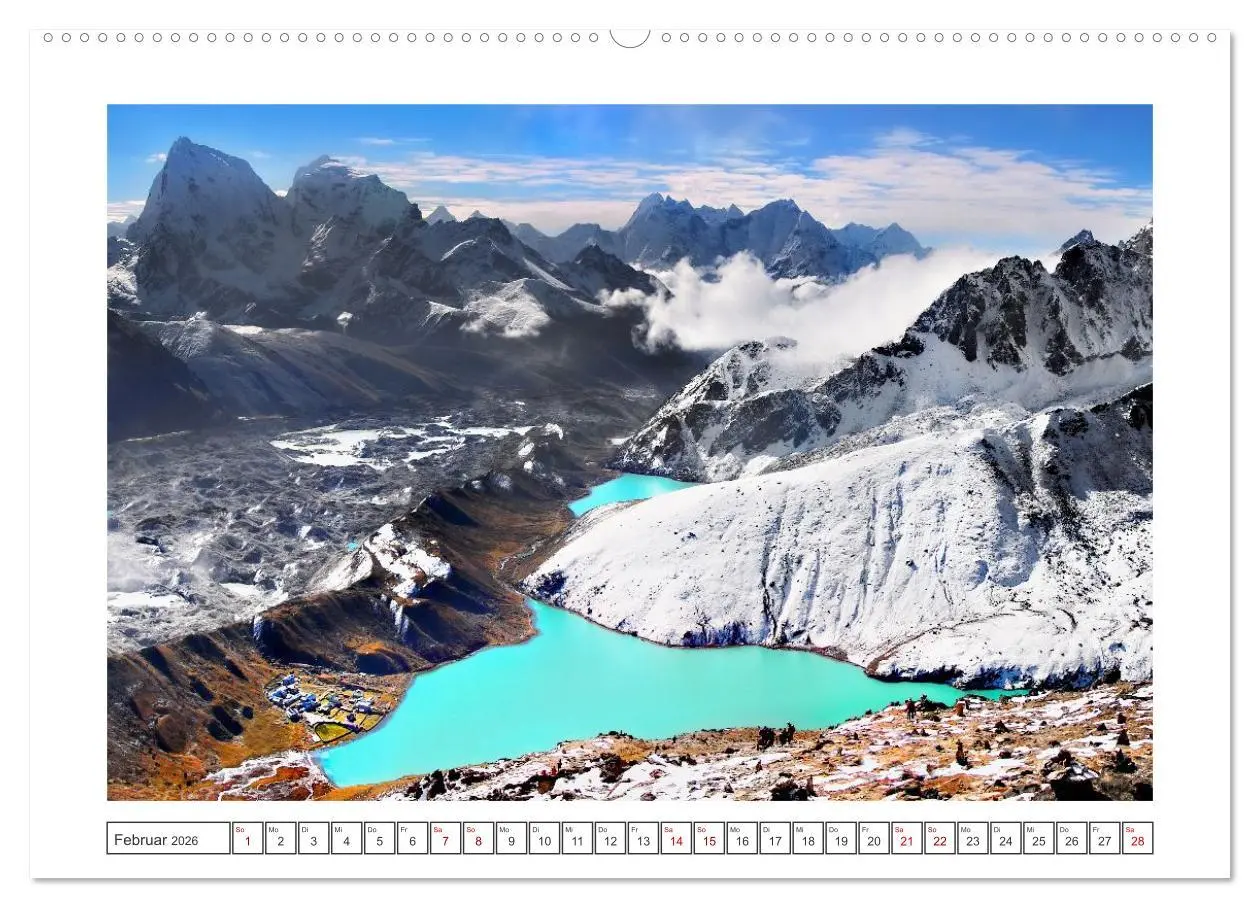 Bild: 9783516600407 | Himalaya - Bergparadies (Wandkalender 2026 DIN A2 quer), CALVENDO...