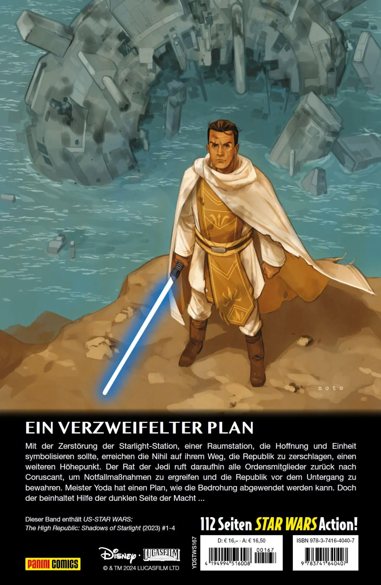 Rückseite: 9783741640407 | Star Wars Comics: Die Hohe Republik - Die Schatten der Starlight