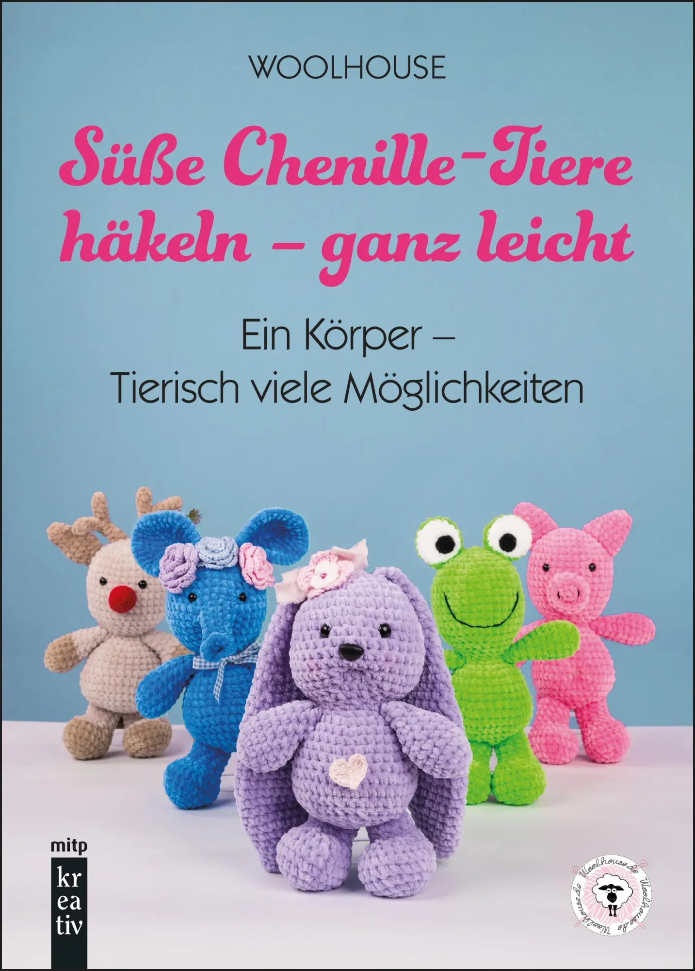 Cover: 9783747510407 | Süße Chenille-Tiere häkeln - ganz leicht | Woolhouse | Buch | 64 S.